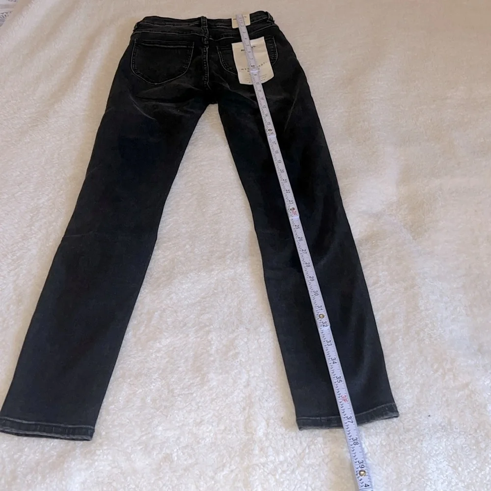 Rolla’s Westcoast Ankle‎ Mid Rise Skinny Jeans Dusty Black Size 25 NWT